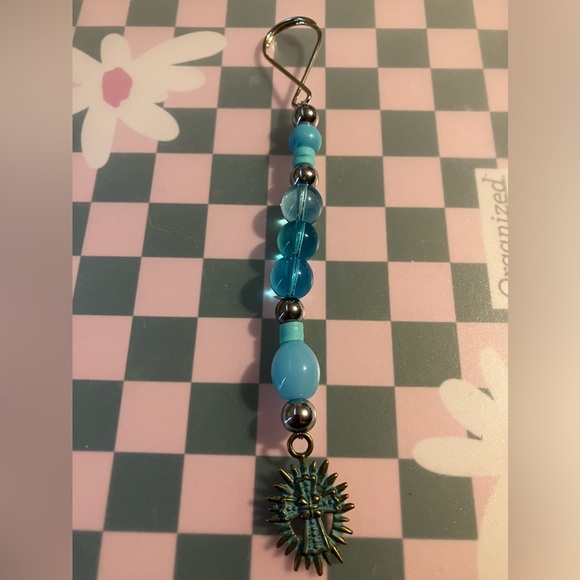 Hand Crafted Jewelry - Cross Keychain